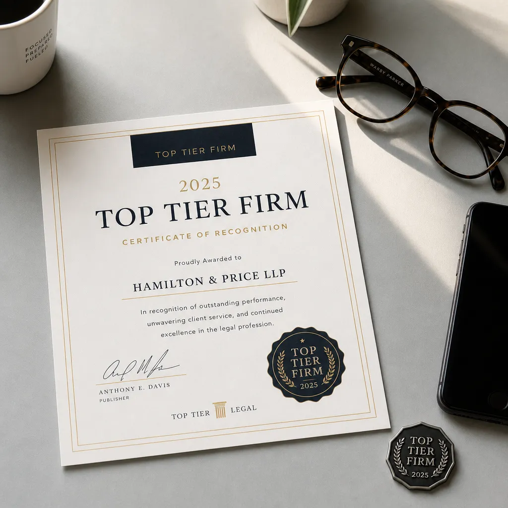 The Legal 500 — Top Tier in Finance Law